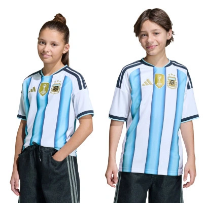 Maillot Argentine domicile Coupe du Monde 2026 Enfant