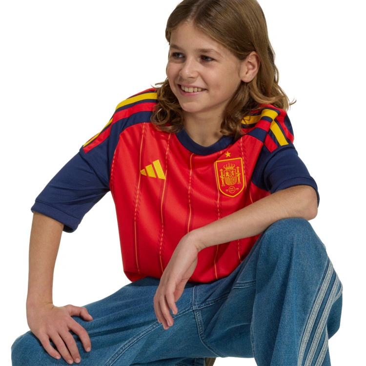 camiseta-adidas-espana-primera-equipacion-mundial-2026-nino-red-2
