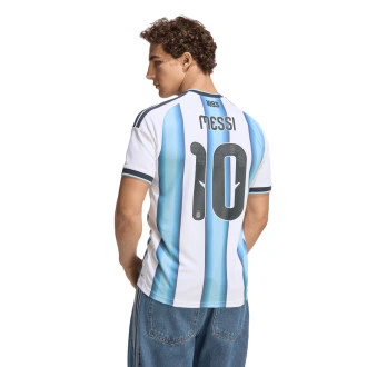 Maillot Argentina domicile Messi Coupe du Monde 2026 Blue