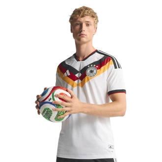Maillot Domicile Allemagne Authentique Coupe du Monde 2026 Blanc