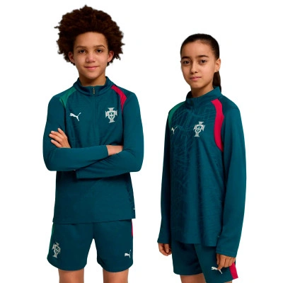 Sweat-shirt Enfant Portugal Training Coupe du Monde 2026