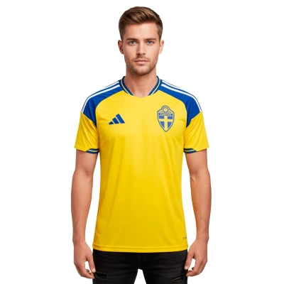 Maillot Suède Domicile Mondial 2026