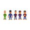 Pack 5 Minix Fc Barcelona (7 Cm)