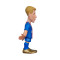 Figurine Minix Dani Olmo FC Barcelona (12cm)