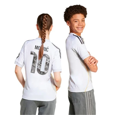Maillot hommage enfant domicile Modric Real Madrid 2025-2026