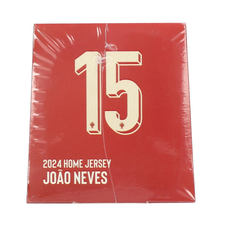 varios-federacion-portugal-mini-camiseta-joao-neves-home-fpf-2024-multicolor-2