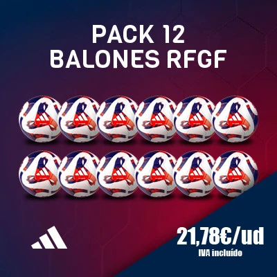 Ballon Pack 12 unidades RFGF