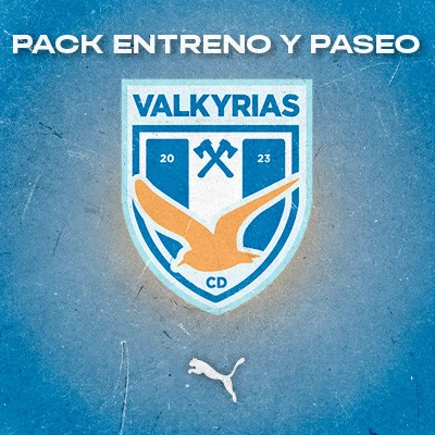 Pack Paseo y Entreno Cantera Valkyrias Becerril