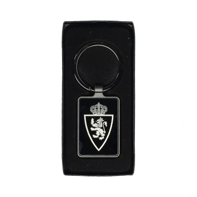 Porte-clés Real Zaragoza Metal Raxy double face marquage laser