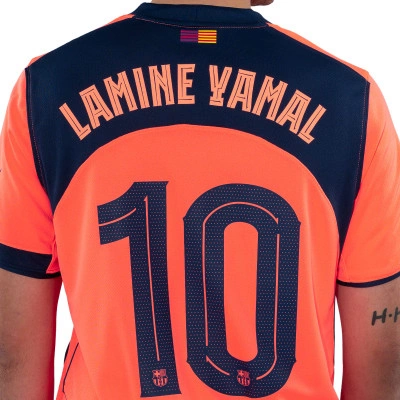 Maillot Lamine Yamal FC Barcelona troisième kit Champions League 2025-2026
