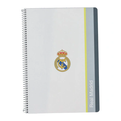 Cahier Cahier couverture rigide Real Madrid 80 feuilles