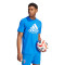 T-Shirt adidas Camiseta  FIGC DNA GR TEE BLUE