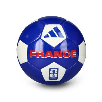 Ballon France Club White-Bold Blue-better scarlet