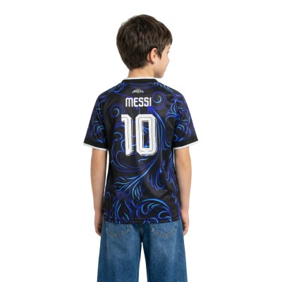 Maillot Enfant Extérieur Argentine Messi Coupe du Monde 2026