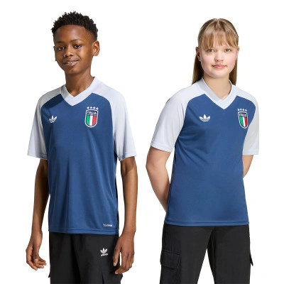 T-Shirt Enfant Italie Pre-Match Extérieur Coupe du Monde 2026