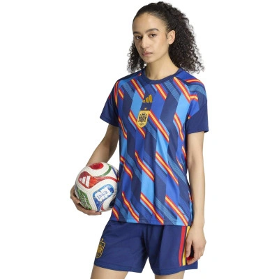 T-Shirt España Pre-Match Home Mundial 2026 Mujer