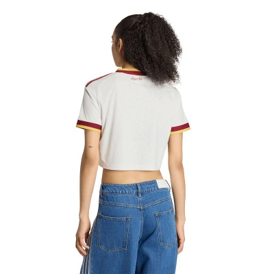 Maillot Femme Espagne Extérieur Coupe du Monde Croptop 2026