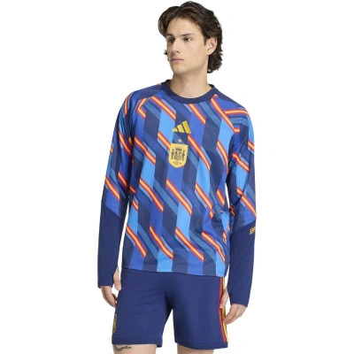T-Shirt Espagne Pre-Match Domicile M/L Coupe du Monde 2026