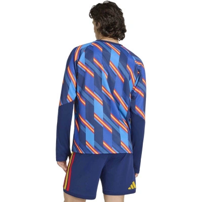 T-Shirt Espagne Pre-Match Domicile M/L Coupe du Monde 2026
