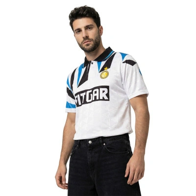 T-Shirt Inter Milan 1991 - 92 Extérieur Vintage