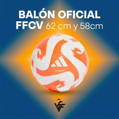 Ballon Futbol Sala Tiro Club 62cm y 58 cm FFCV