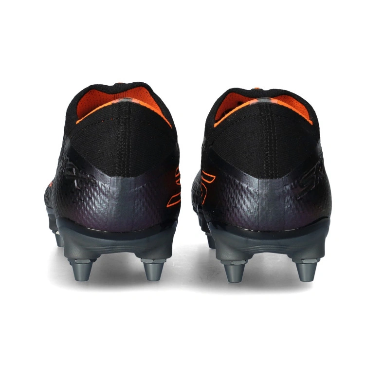 bota-skechers-diamond-sg-black-orange-4