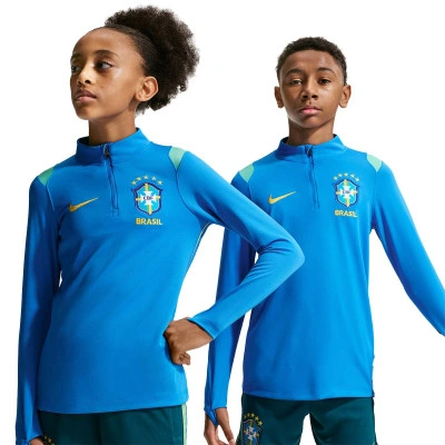 Sweat-shirt Enfant Brésil Training Coupe du Monde 2026