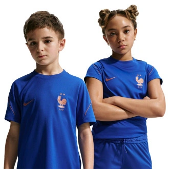 Maillot Entraînement Enfant France Coupe du Monde 2026 Blue