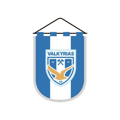 Banderín grande C.D. Valkyrias Becerril