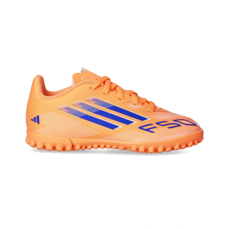 bota-adidas-f50-club-turf-nino-naranja-1