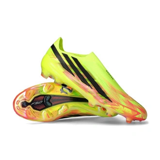 Chaussure de football F50 Hyperfast Elite LL FG Solar Yellow-Core Black-Tursol