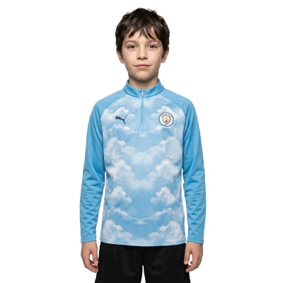 Sweat-shirt Enfant Manchester City Pre-Match Domicile 2026-2027