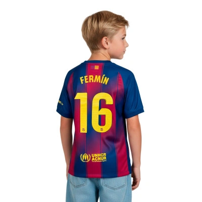 Maillot Enfant Fermín FC Barcelona domicile 2025-2026