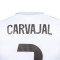 Maillot adidas Enfant Real Madrid Domicile 2025-2026 Carvajal + Patch