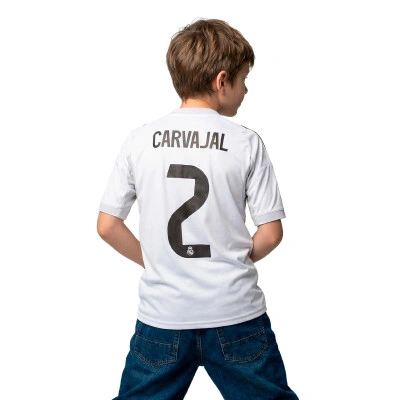 Maillot Enfant Real Madrid Domicile 2025-2026 Carvajal + Patch