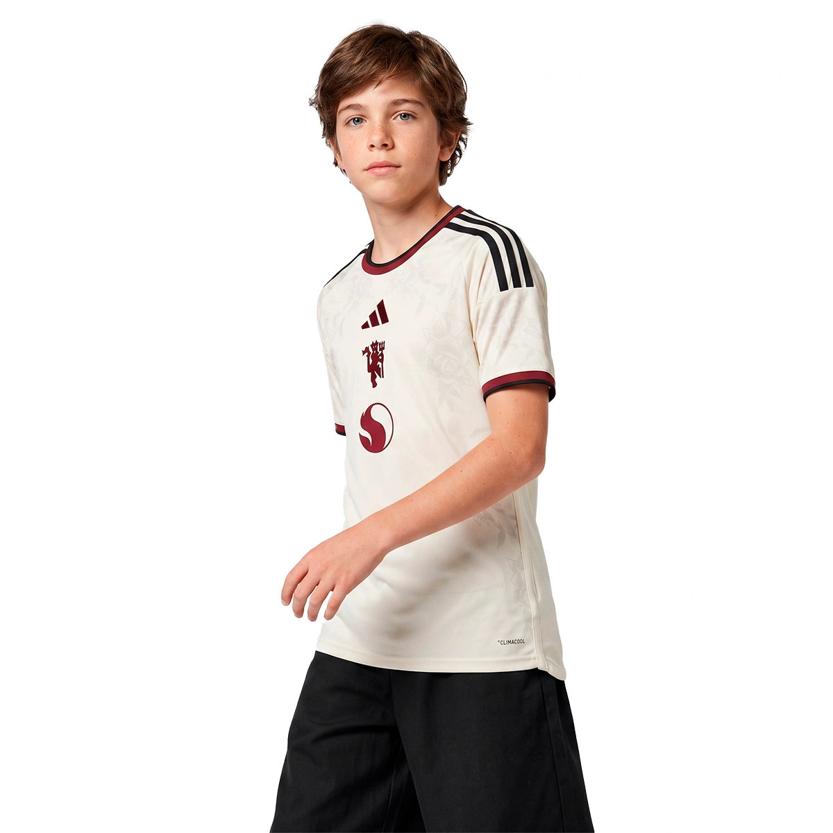 camiseta-adidas-manchester-united-tercera-equipacion-2026-2027-nino-beige-0
