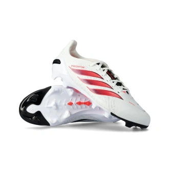 Chaussure de football Enfant Predator League L FG White-Tursol-Core Black