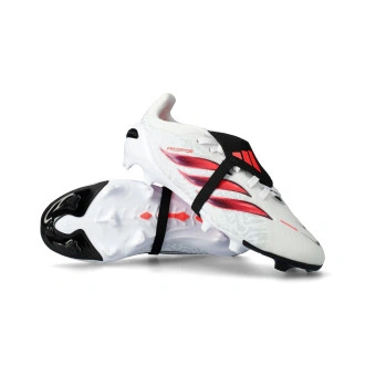 Chaussure de football Enfant adidas Predator Elite FT FG White-Tursol-Core Black