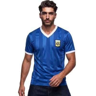 T-Shirt Argentine 1986 Coupe du Monde Quart de Finale N°10 T-shirt