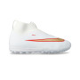 Enfant Air Zoom Mercurial Superfly 11 Academy Turf-White-Blur-Brt Crimson