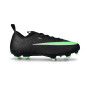 Enfant Air Zoom Mercurial Vapor 17 Academy FG/MG-Black-Illusion-Green-Black
