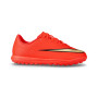 Enfant Air Zoom Mercurial Vapor 17 Club Turf-Brt Crimson-Blur