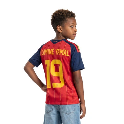 Maillot Enfant Espagne Domicile Coupe du Monde 2026 Lamine Yamal