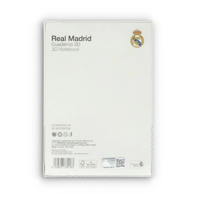 Carnet Real Madrid Taille M