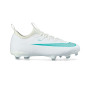 Enfant Air Zoom Mercurial Vapor 17 Academy FG/MG-White-Dusty Cactus