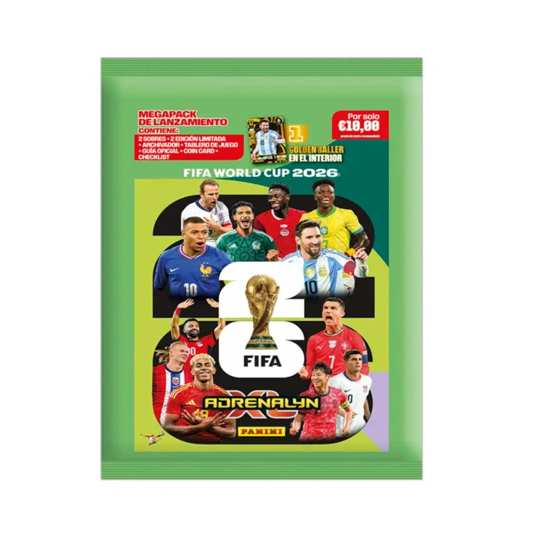 panini-megapack-fifa-world-cup-2026-archivador-2-sob.-2-tc-ed.limitda-guia-check-list-ta-green-3