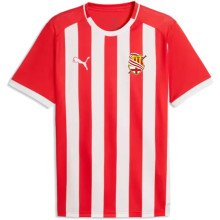 Maillot team Liga 26 Striped CE MANRESA 1a eqi jugador base Red-White