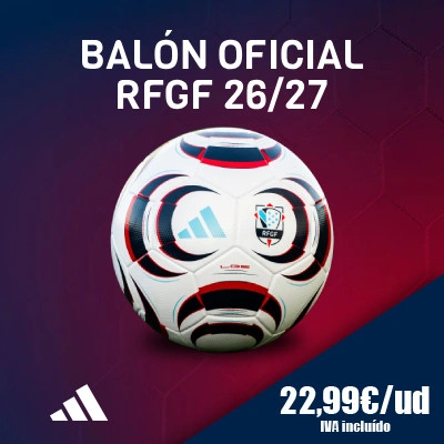Ballon Tiro RFGF League Ball Real Federación Galega de Fútbol