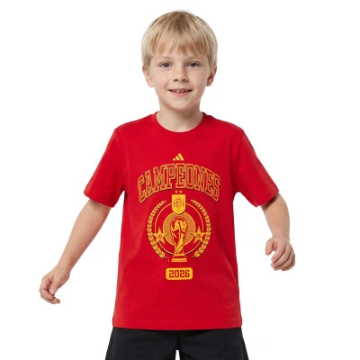 T-Shirt Enfant Espagne Champions du Monde 2026