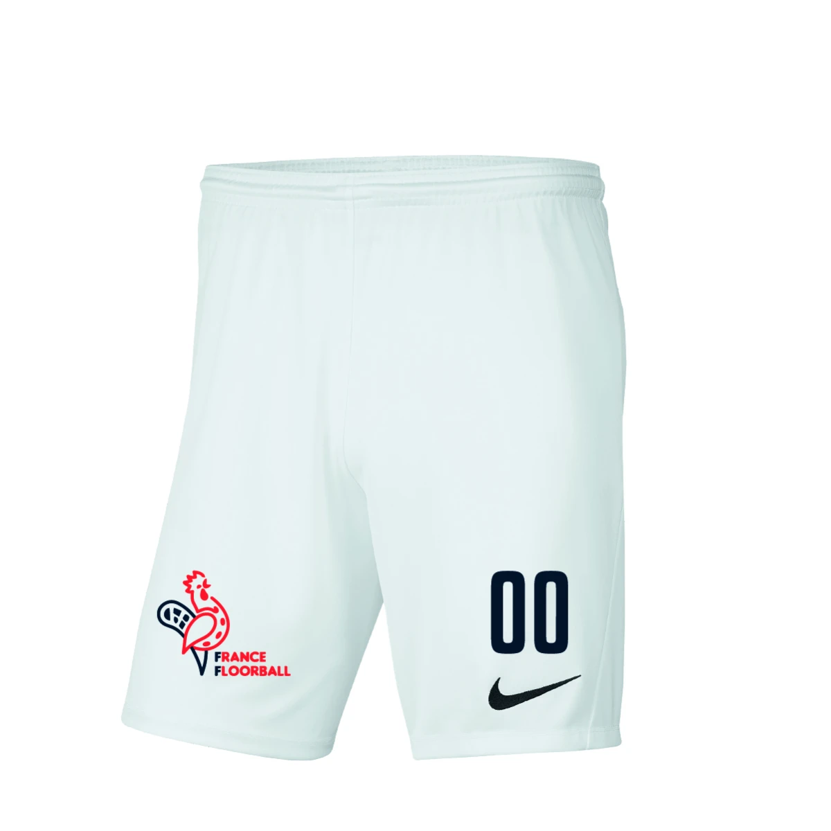 pantalon-corto-nike-park-iii-femme-federation-francaise-de-floorball-white-black-0